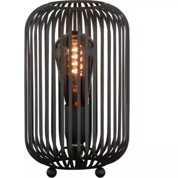 SCHNER WOHNEN коллекция настольный светильник «Cage», 1 лампочка, лампочка E27 | без лампы, 1x E27 макс. 40 Вт, без лампы, со шнуровым выключателем Schner Wohnen-Kollektion, цвет sandschwarz