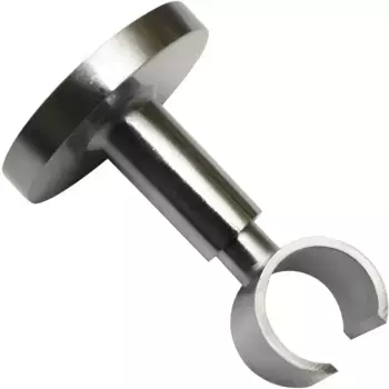 SCHNER WOHNEN коллекция потолочный держатель для карнизов "Потолочный кронштейн для 20 мм", (1 шт.), серия однопрограммная Leon 20 мм Schner Wohnen-Kollektion, цвет edelstahl-optik