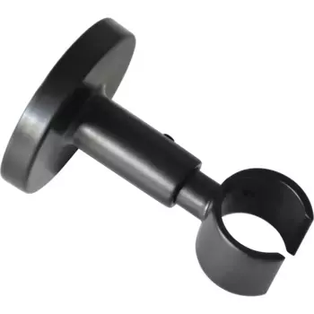 SCHNER WOHNEN коллекция потолочный держатель для карнизов "Потолочный кронштейн для 20 мм", (1 шт.), серия однопрограммная Leon 20 мм Schner Wohnen-Kollektion, цвет schwarz-matt