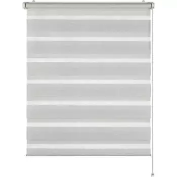 SCHNER WOHNEN коллекция «Тильда» двойная рулонная штора, прозрачная, защитная перегородка, с сверлением/без сверления, свободно висящая, на зажимах, технология рулонных штор серебристого или белого цвета Schner Wohnen-Kollektion, цвет hellbeig...