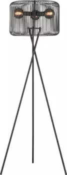 SCHNER WOHNEN коллекция торшер "Cage", 3 лампочки, лампочка E27 | без лампочек, 3x E27 макс. 40 Вт, без лампочек SCHNER WOHNEN-KOLLEKTION 68,00 см, Рост: 158,00 см., песочно-черный