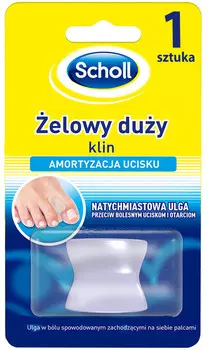 Scholl, Gelactiv, гель межпальцевый клин, большой палец стопы