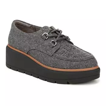 Scholl's Nice Day Max Женские оксфорды на танкетке Dr. Scholl's, цвет Charcoal Gray