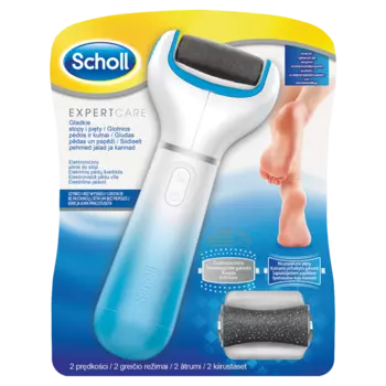Scholl Velvet Smooth пилка для ног электронная с кристаллами алмаза, 1 шт.