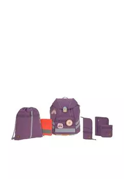 School Set Flexy Unique - школьная сумка 7 шт LSSIG, цвет Purple