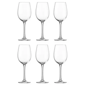 Schott Zwiesel 106219 Бокал Classico Burgundy, стекло, 408 мл, высота 22,5 см, прозрачный (6 шт. в упаковке)