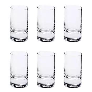 Schott Zwiesel 572702 Paris Рюмка, штамп, 40 мл, высота 7,2 см, прозрачная (6 шт. в упаковке), прозрачный