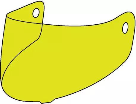 Schuberth E2 Забрало, желтый