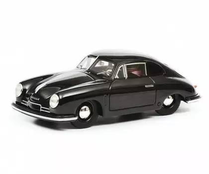 Schuco Porsche 356 Gmund Coupe Черный 1:43 450879900