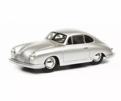 Schuco Porsche 356 Gmund Coupe Серебристый 1:43 450879800