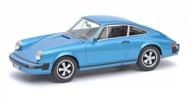 Schuco Porsche 911 Coupe Синий 1:18 450029700