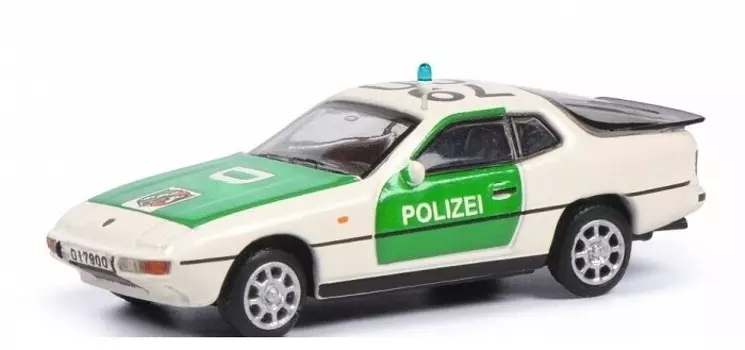 Schuco Porsche 924 Police Зеленый Белый 1:87 452650000