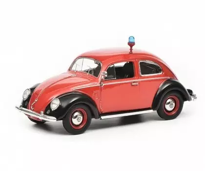 Schuco Vw Kafer Ovali Feuerwehr 1:43 450258900