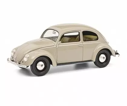 Schuco Vw Pretzel Beetle 1952 Бежевый, масштаб 1:18 450047600