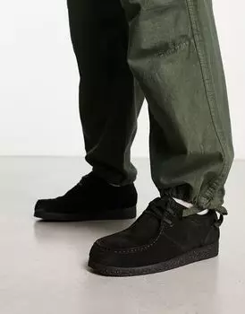 Schuh – Phoenix – Черные замшевые туфли