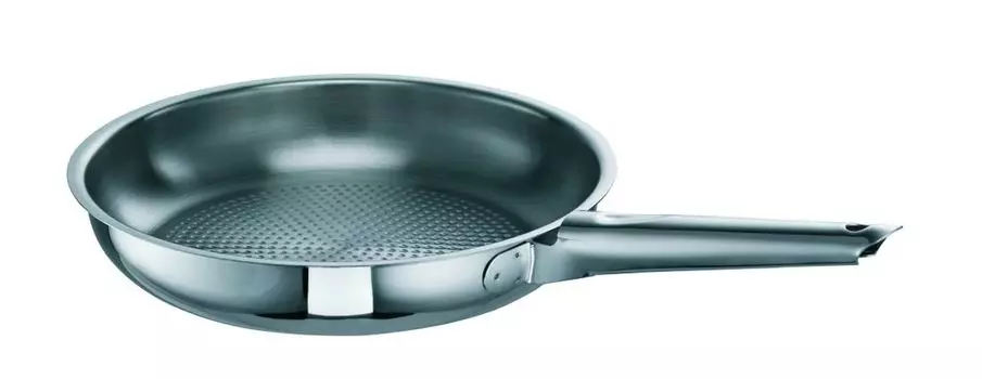 Schulte Ufer Romana i Сковорода нержавеющая сталь без покрытия 24 см, серебро