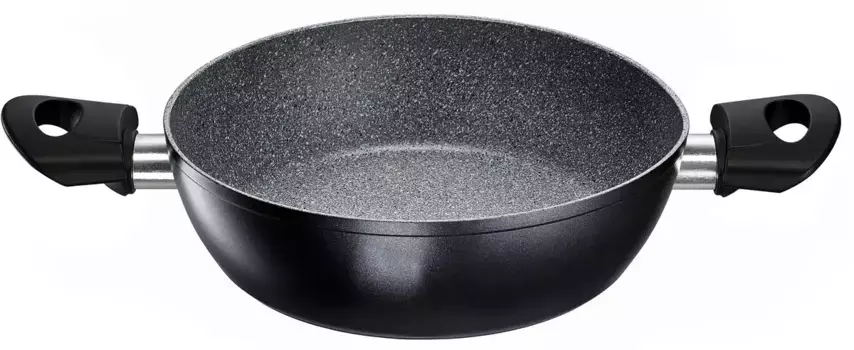 SCHULTE-UFER сервировочная кастрюля "Магма", литой алюминий, индукционная 24 см, черный