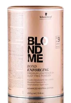 Schwarzkopf Blond Me Bond Enforcing Premium Lift 9+, порошок-осветлитель 450 г