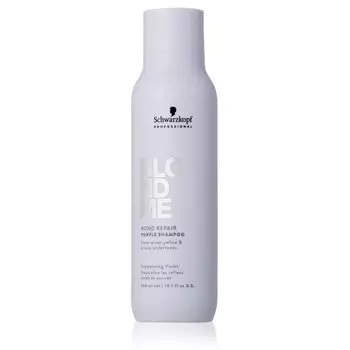 Schwarzkopf BlondMe Bond Repair Purple Shampoo 300 мл
