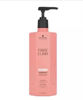 Schwarzkopf, FIBRE CLINIX Fortify, укрепляющий шампунь, 1000 мл