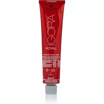 Schwarzkopf Igora Royal 8-00 Светлый блондин натуральный экстра 60мл