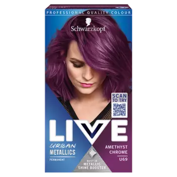 Schwarzkopf Intense Colour Urban Metallics краска для волос u69 аметист хром, 1 упаковка