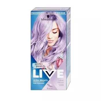 Schwarzkopf, Live Pretty Pastels, крем-краска Lilac Crush L120