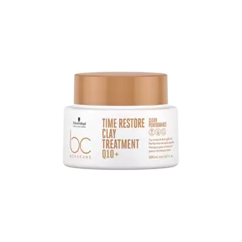 Schwarzkopf Professional BC Time Restore укрепляющая маска для волос с глиной, 200 мл