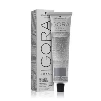 Schwarzkopf Professional, Igora Royal Absolutes Silver White, краска для волос серебристого цвета Dove Grey, 60 мл