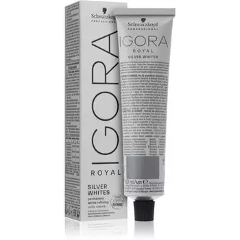Schwarzkopf Professional IGORA Royal Absolutes SilverWhite тонирующая демиперманентная краска для серебристых и белых волос, оттенок Серо-сиреневый 60 мл Inna marka