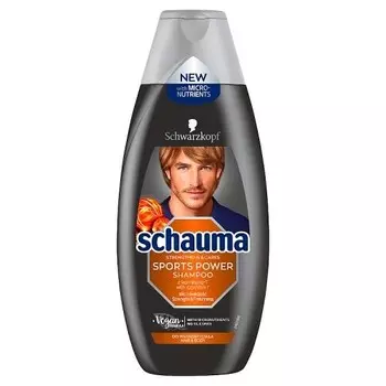 Schwarzkopf, Schauma For Men, спортивный шампунь для волос, 400 мл
