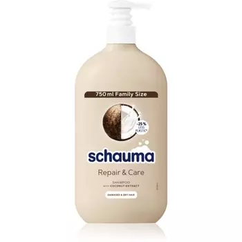 Schwarzkopf Schauma Repair & Care Шампунь для сухих и поврежденных волос с кокосом - 750 мл