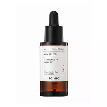 Scinic Skin Relief Panthenol 30 ампул, веганский, 30 мл Inna Marka