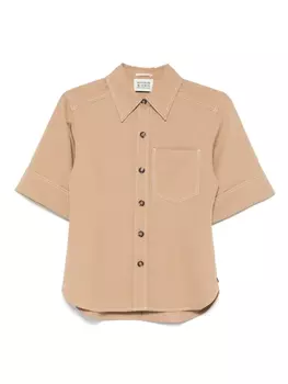 Scotch & Soda габардиновая рубашка, коричневый