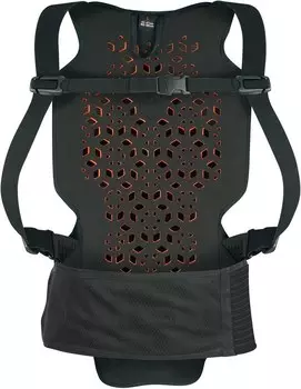 Протектор для спины Scott Airflex Pro с логотипом, черный/красный