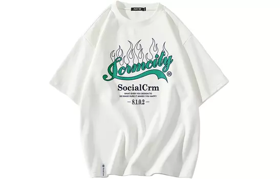 SCRM футболка унисекс, Черный (3 пары носков в комплекте)