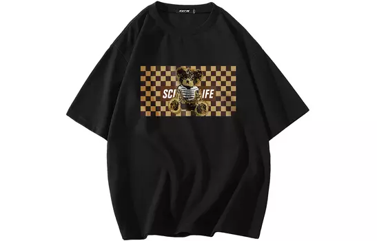 SCRM футболка унисекс, Черный