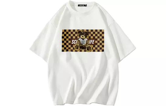 SCRM футболка унисекс, Серая орхидея