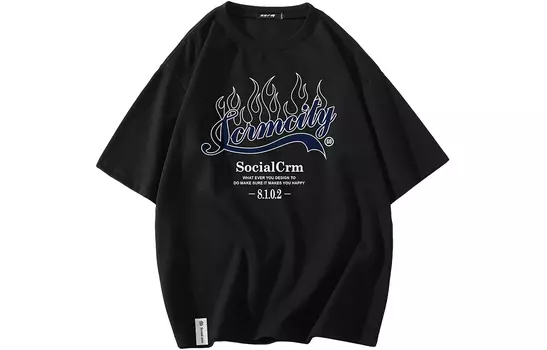 SCRM футболка унисекс, Светло-серый