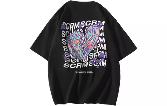 SCRM футболка унисекс, Темно-серый