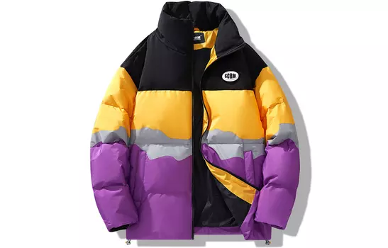 SCRM Пуховик унисекс, Апельсин