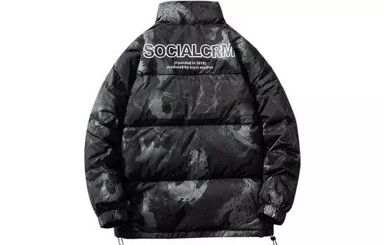 SCRM Пуховик унисекс, Белый