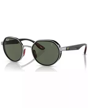 Scuderia Ferrari Collection 51 солнцезащитные очки унисекс Ray-Ban, серебряный