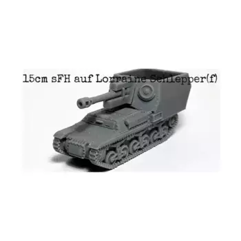 SD.KFZ.135/1 Лоррейн Шлеппер, WWII Miniatures - Germany - Tanks (28mm)