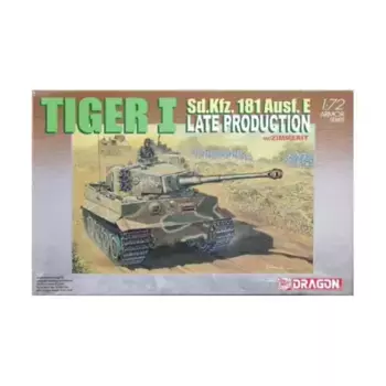 Sd.Kfz. 181 аусф. E Tiger I позднего производства с Zimmerit, Dragon Models - Armor Pro Series (1:72)