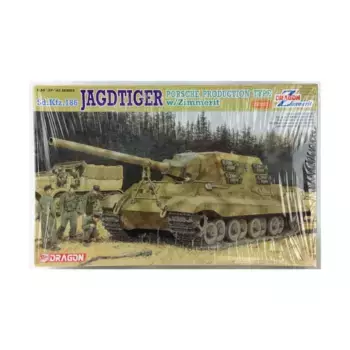 Sd.Kfz. 186 Ягдтигр с Циммеритом, Dragon Models - '39 to '45 Series - Germany (1:35)
