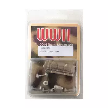 Sd Kfz 234/2 Пума, WWII Miniatures (1:160)
