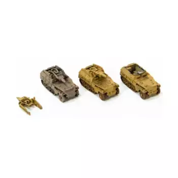 Sd Kfz 250 8 Neu Коллекция №2, WWII Micro Armour - Germany - Loose Miniatures (1:285)
