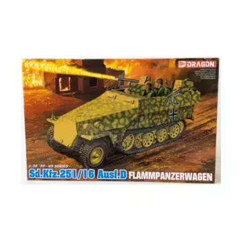 Sd.Kfz. 251/16 Аусф. D Фламмпанцерваген, Dragon Models - '39 to '45 Series - Germany (1:35)