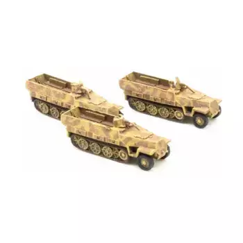 Sd Kfz 251 Коллекция №8, WWII Micro Armour - Germany - Loose Miniatures (1:285)